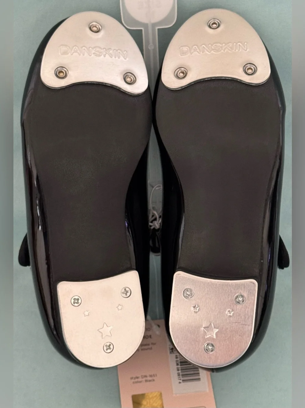 Danskin Girls' Tap Dance Shoes
